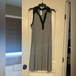 Karen Kane Collar Contrast Dress